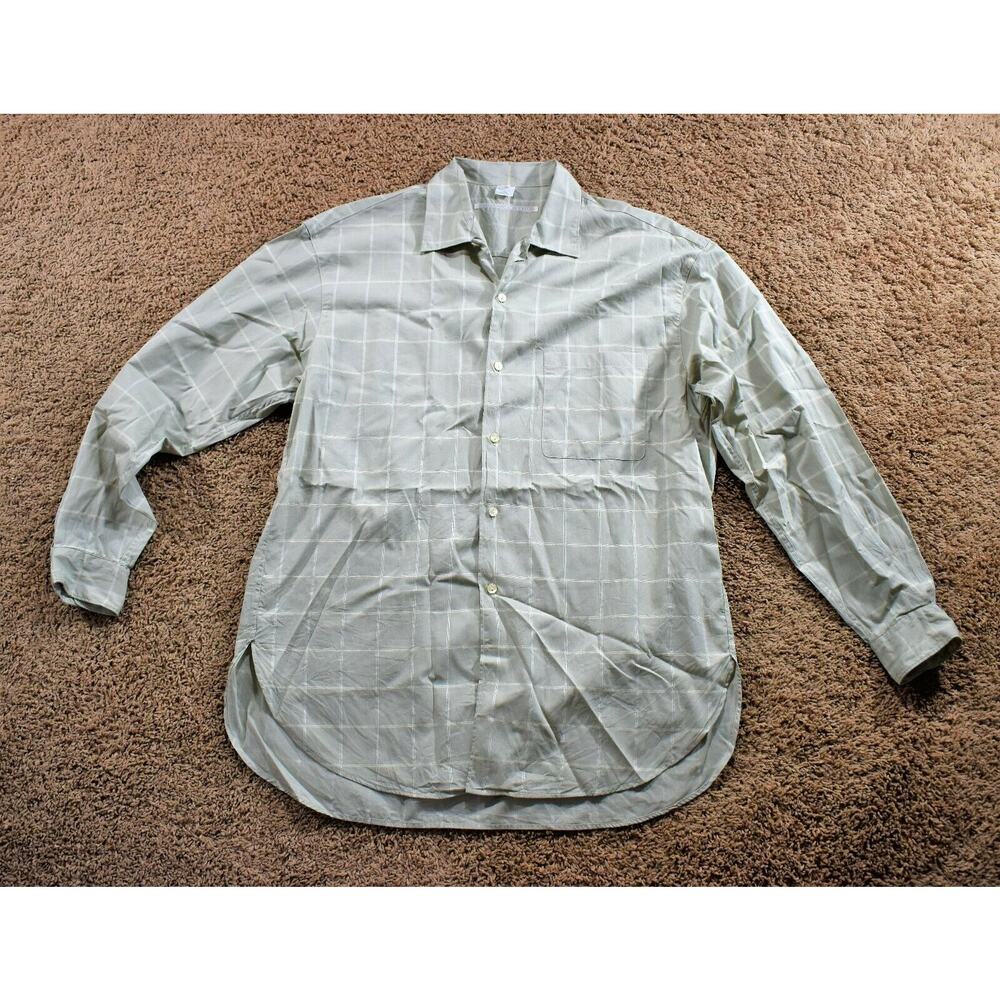 MORENO MARTINI DA FIRENZE Men’s Button Front Shirt Size Large